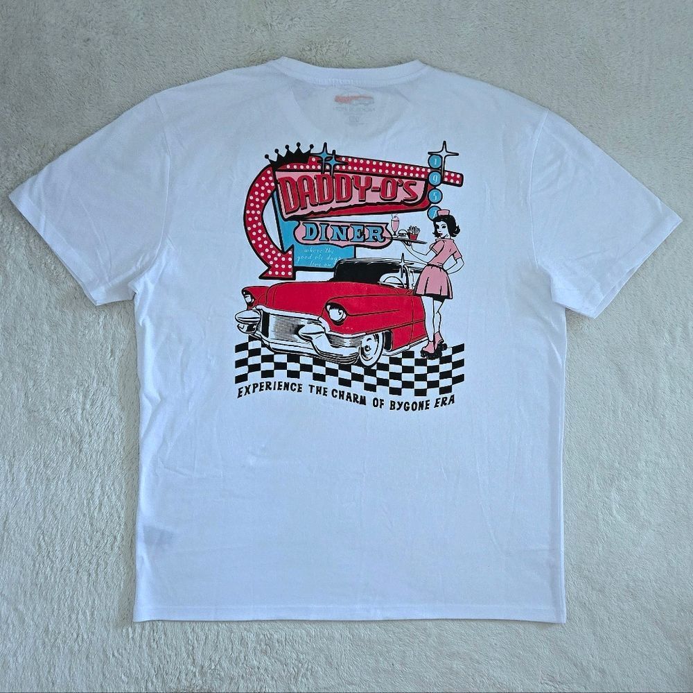 ✨️HP✨️ Nickel & Iron "Daddy-O's Diner" Graphic Tee👕 - NWT